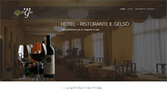 Desktop Screenshot of hotelilgelso.com